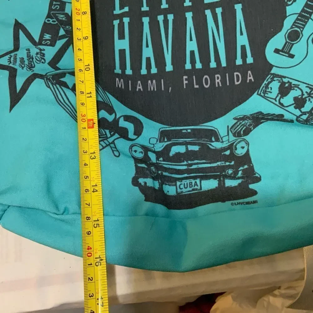 NWT Little Havana Miami Florida Bag Backpack Convertible Tote Bag